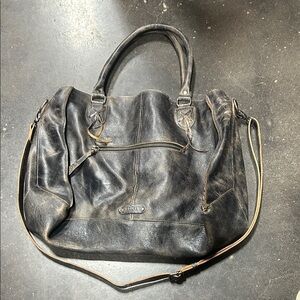 Bed Stu Rockaway Tote Black Lux